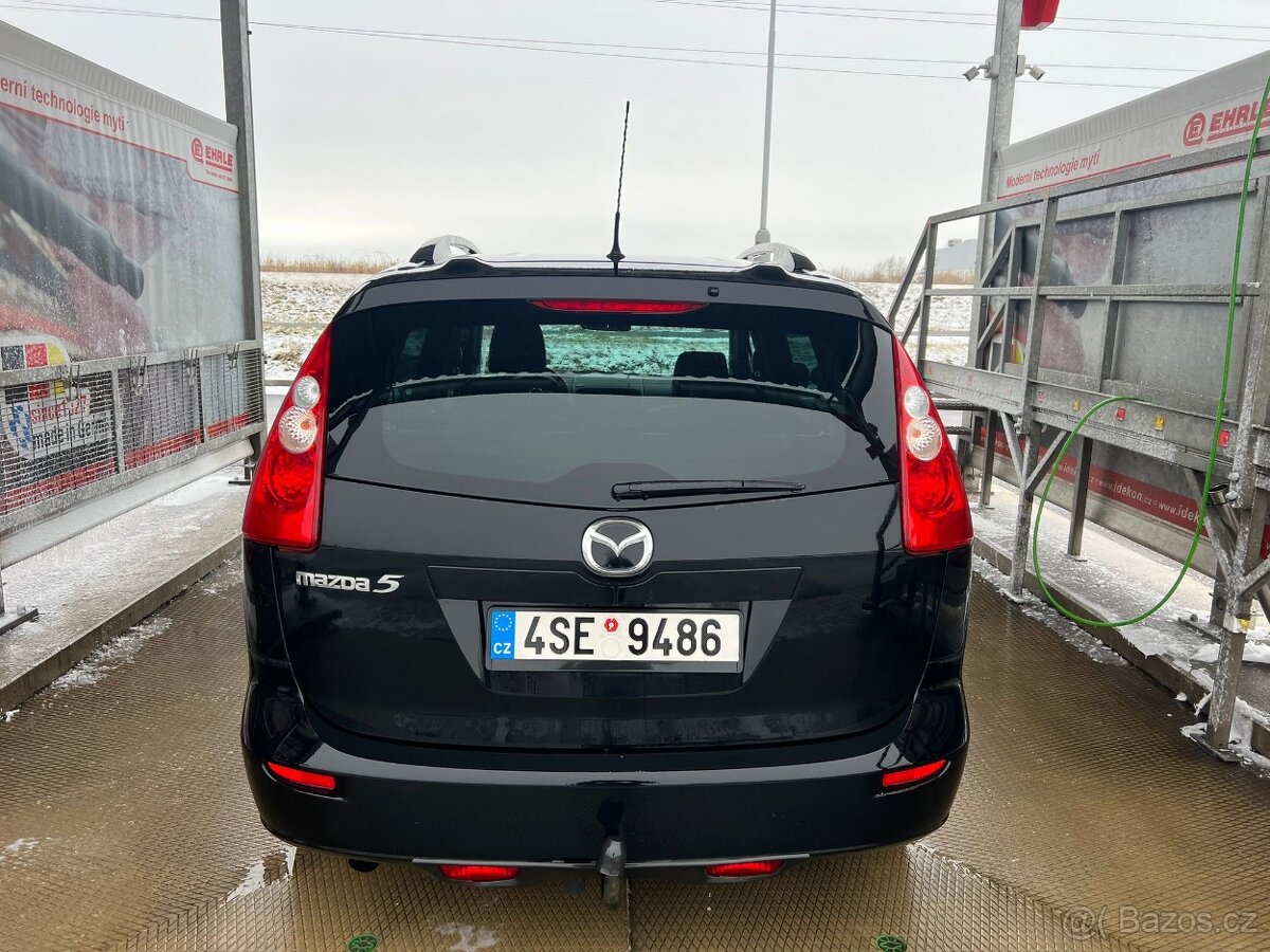 Mazda 5 2.0 D. Rok 2007. Tažné, 7místná. Tempomat. Klima - 8