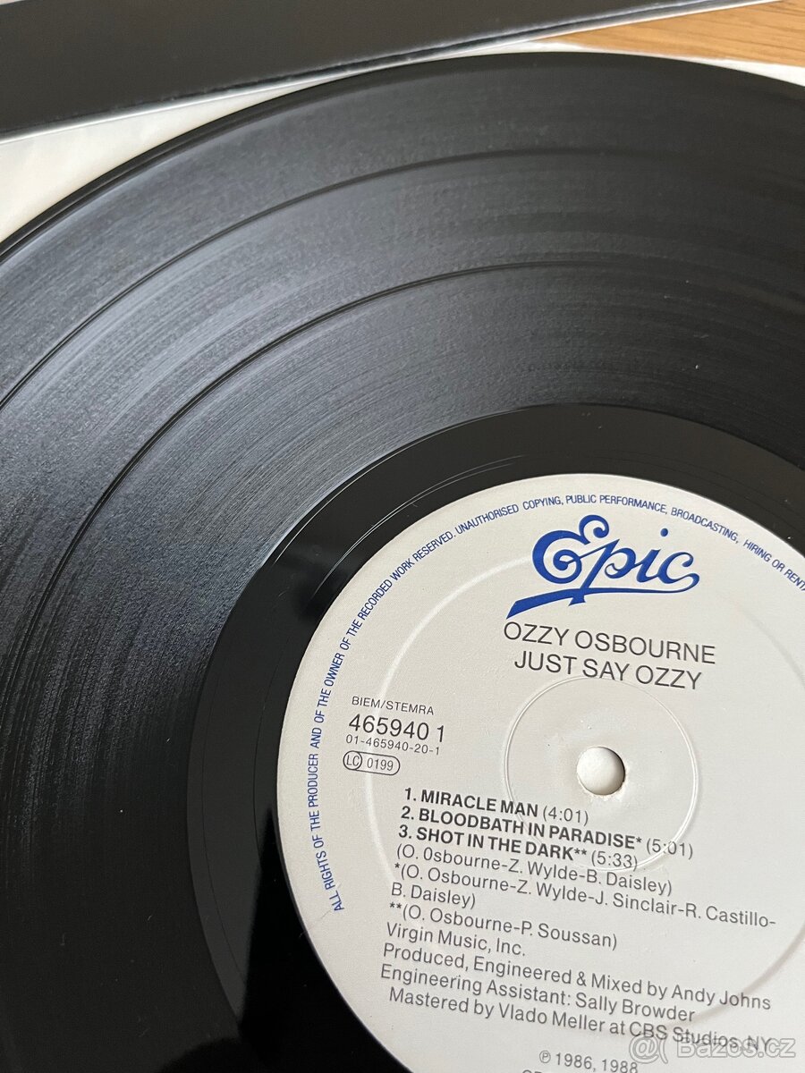 Ozzy Osbourne – Just Say Ozzy - 8