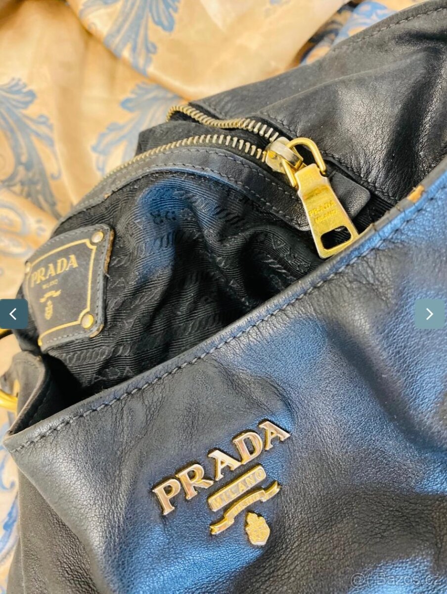 PRADA Vitello Hobo Bag kabelka - 8