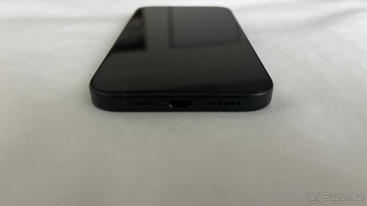 APPLE IPHONE 16 128 GB ČERNÝ,12 MĚS.ZÁRUKA,ZÁNOVNÍ,100% BAT - 8