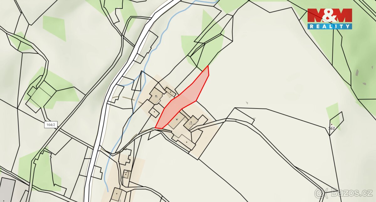 Prodej louky, 1636 m², Hanušovice - 8