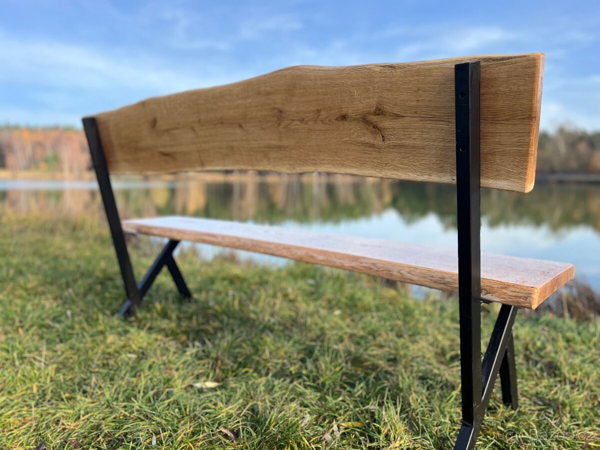 Zahradní lavička : DUB - doprava zdarma - 8