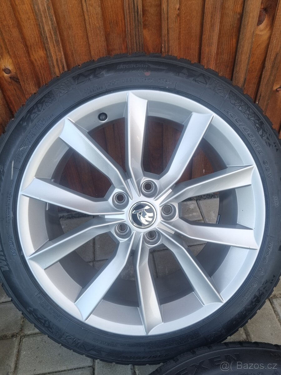Sada alu kol Škoda Modus + zimní pneu Nexen - 8