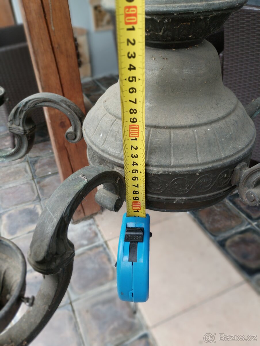 LUSTR MASIVNÍ MOSAZNÝ - 8