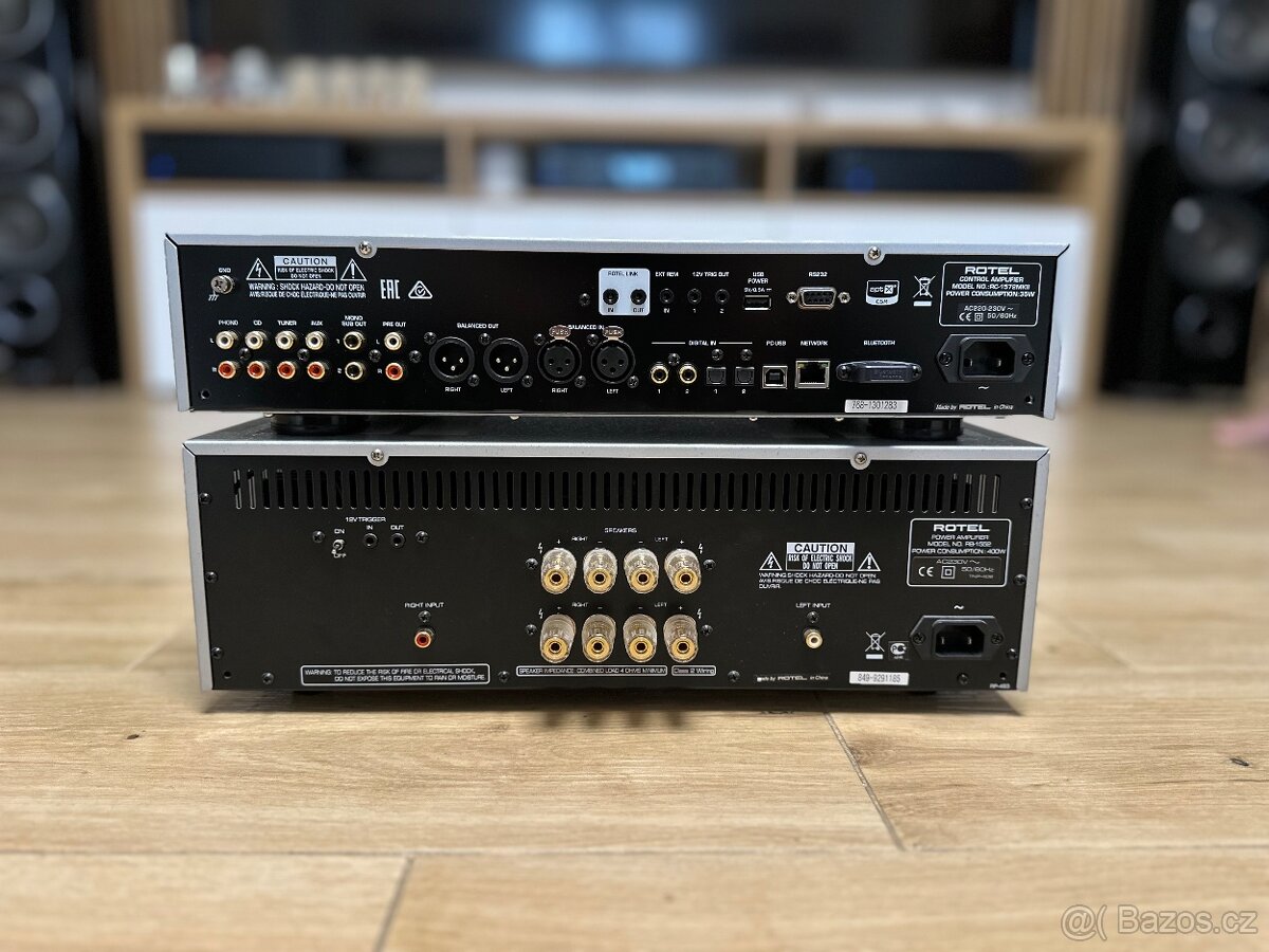 Rotel RC-1572 MkII + RB-1552 - 8