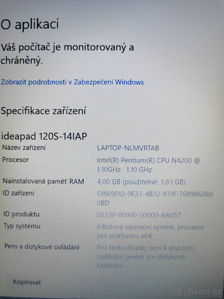 Notebook Lenovo Ideapad 120S-14IAP - 8