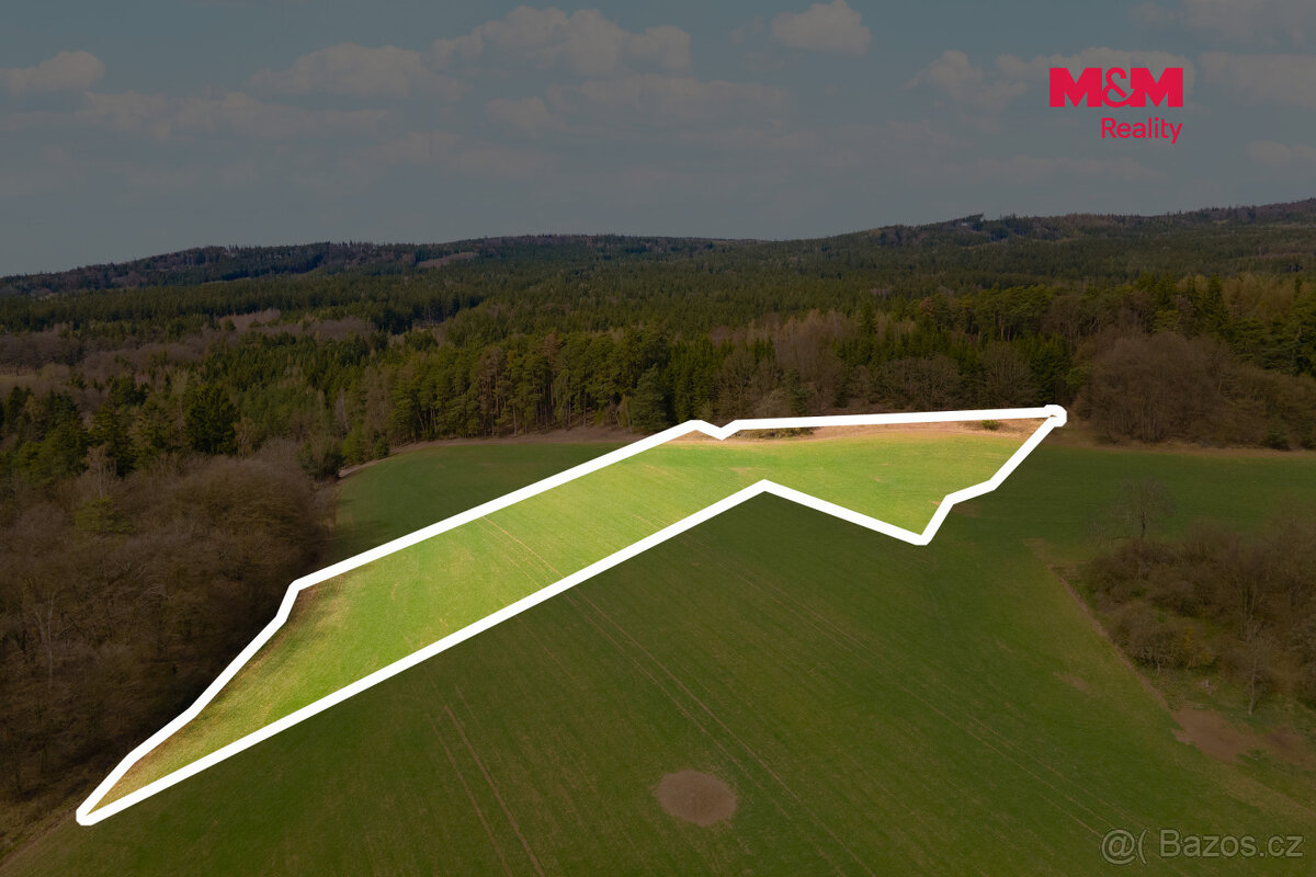 Prodej pole, 21867 m², Buková u Příbramě - 8