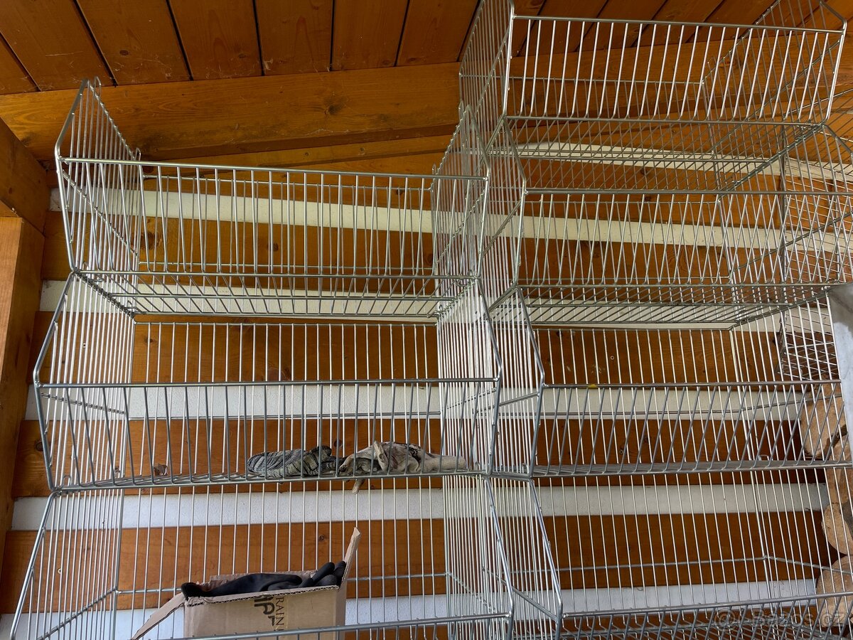 Drátěné stohovatelné koše - 8