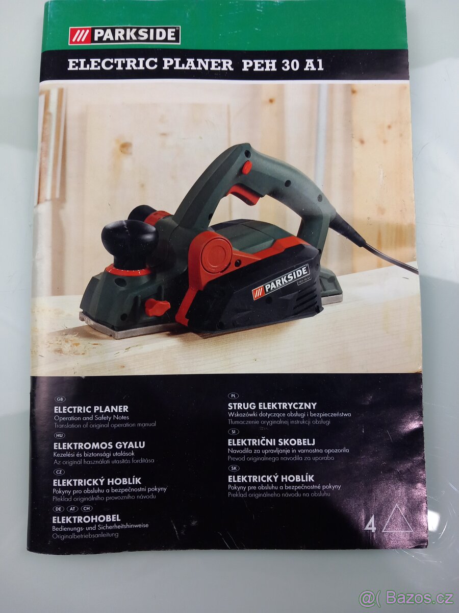 Elektrický Hoblík PARKSIDE PEH 30 A1 - 8