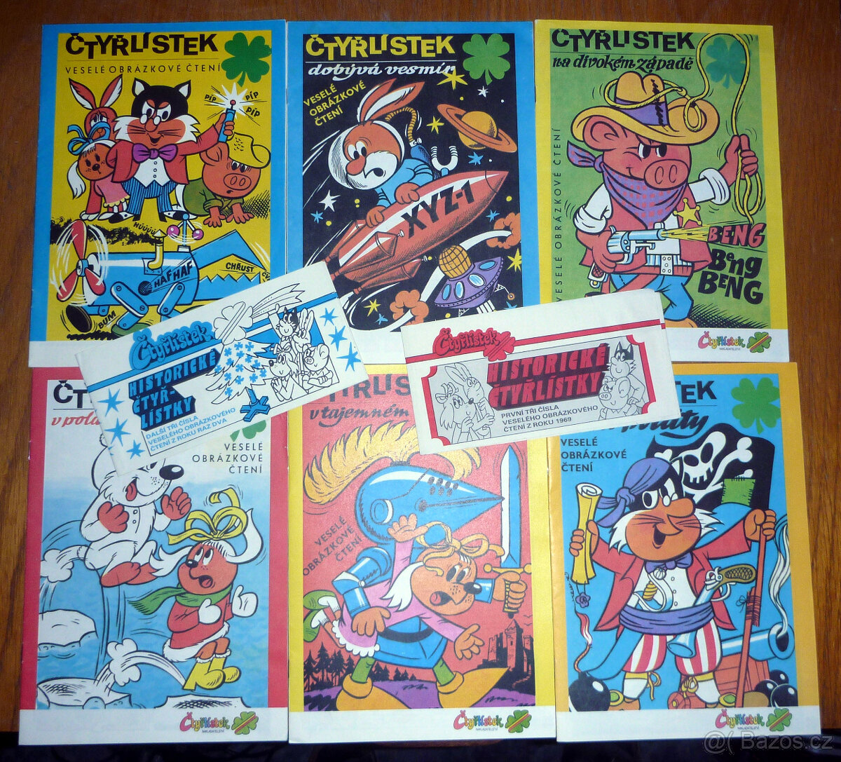 Čtyřlístky nečíslované až 100, zvláštní vydání - 8