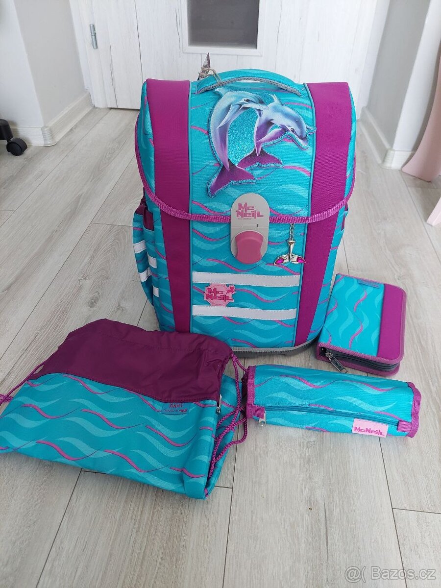 Školská taška (5-dielny set) Mc Neill Ergo mac 2 Finny - 8