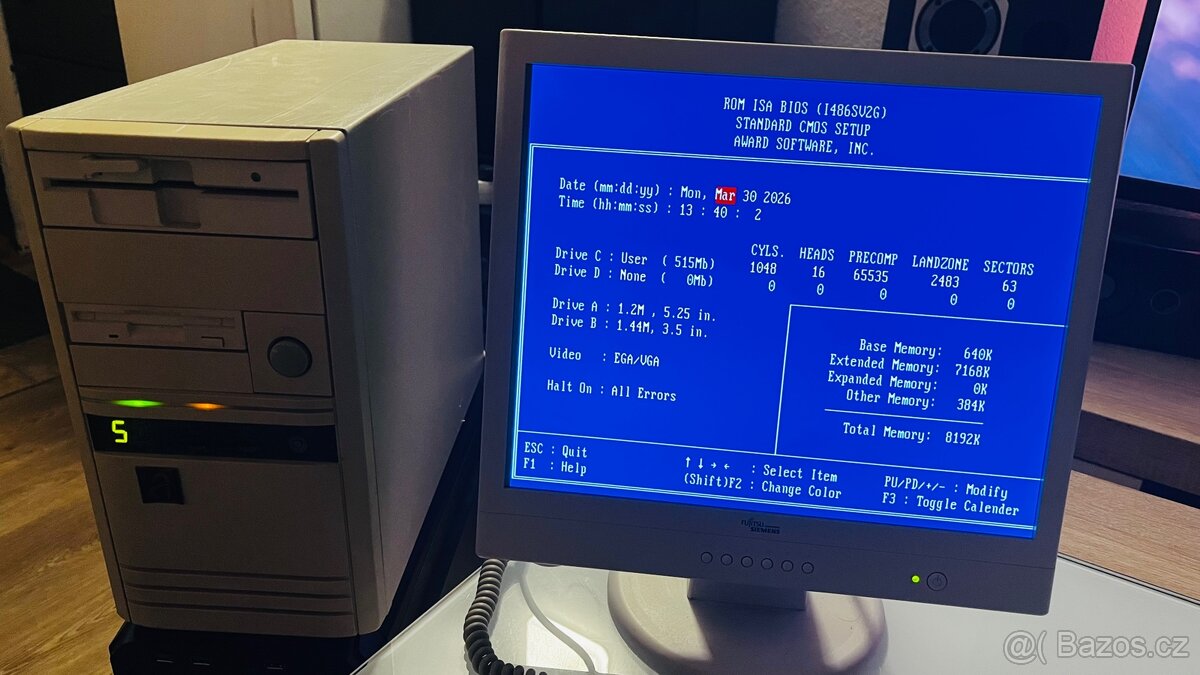 PC Cyrix 486 dx2 50mhz - 8