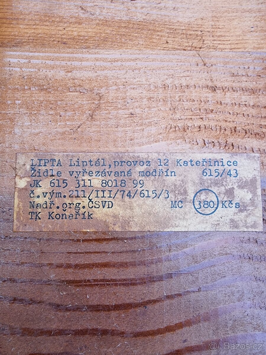 Selský stůl + 3 židle - 8