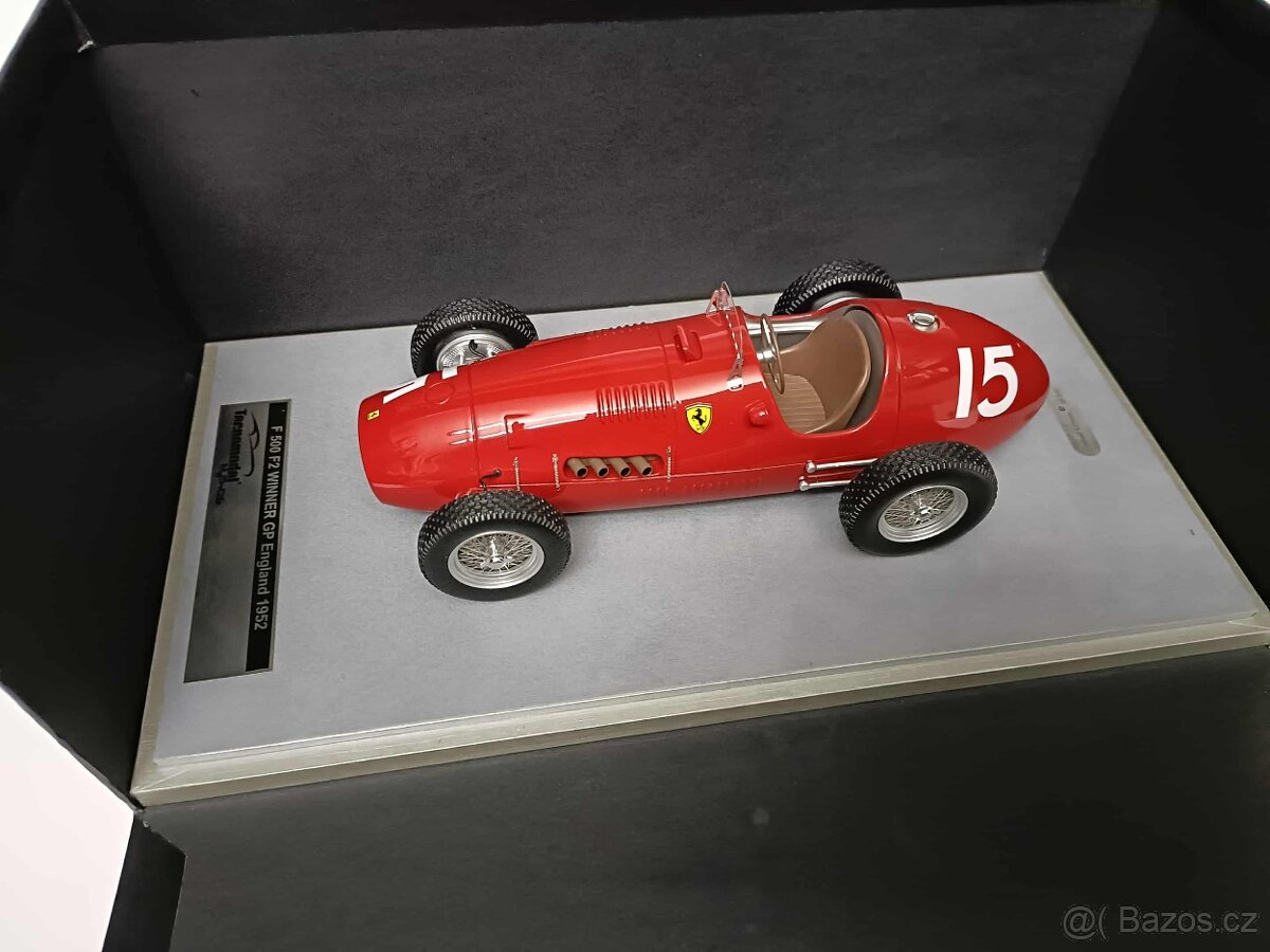 Ferrari 500F2 Alberto Ascari 1952 Mistr Světa, Tecnomodel - 8