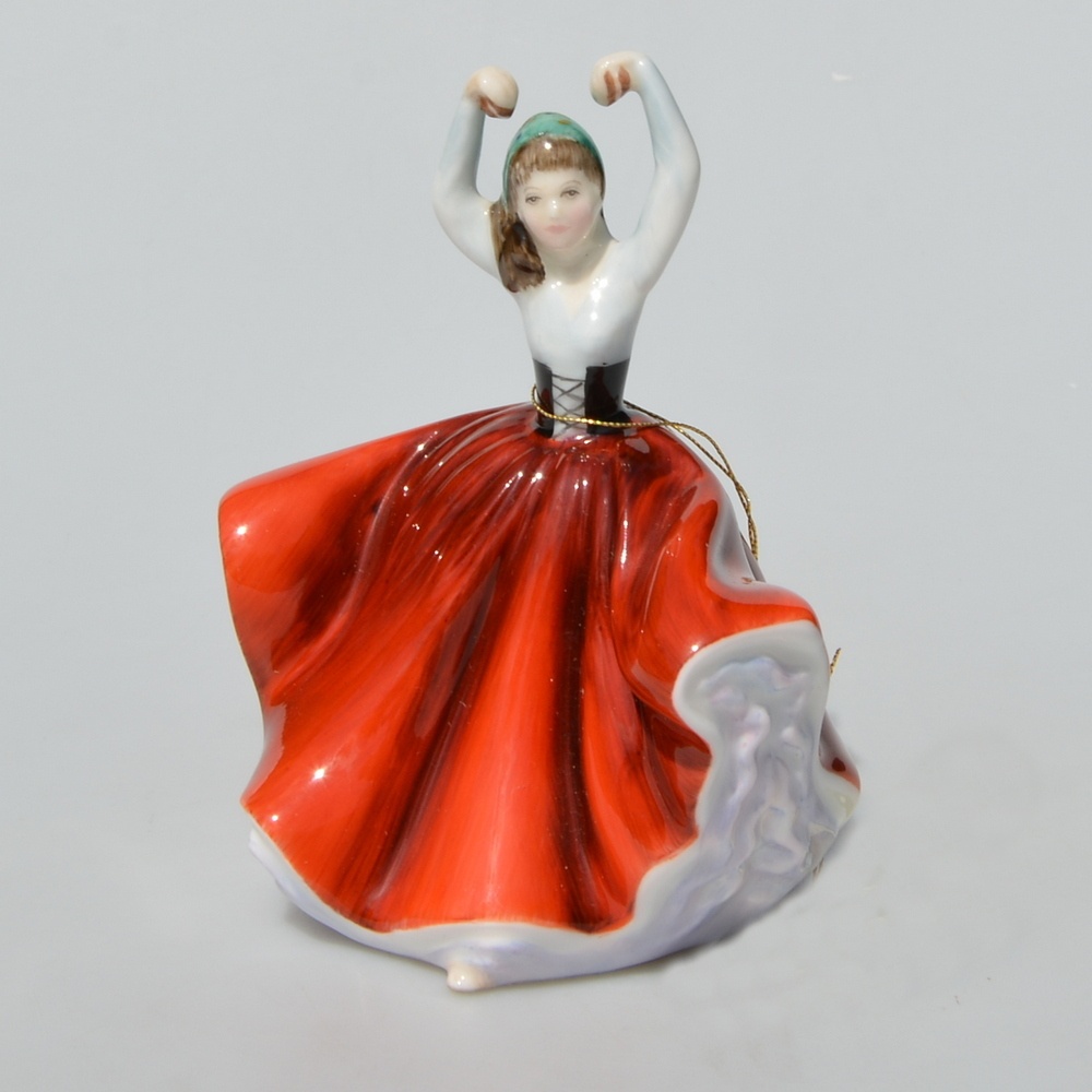 Royal Doulton 2 sběratelské porcelánové sošky - Tanečnice - 8