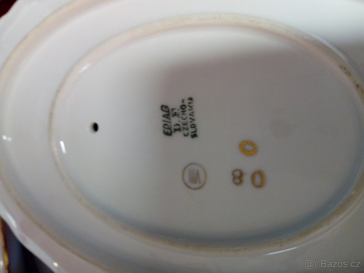 Porcelánový servis EPIAG D.F. CZECHO-SLOVAKIA - 8