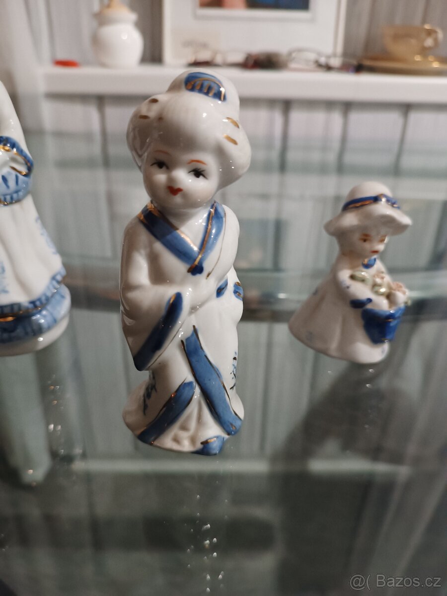 Prodám 3+1ks porcelánových figurek - 8