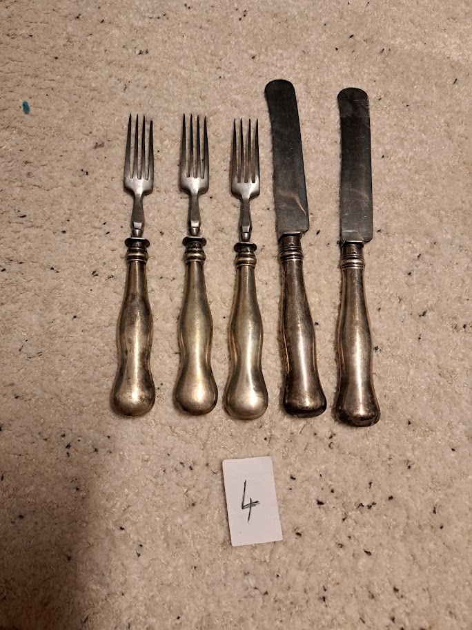 starožitné jídelní příbory - 8