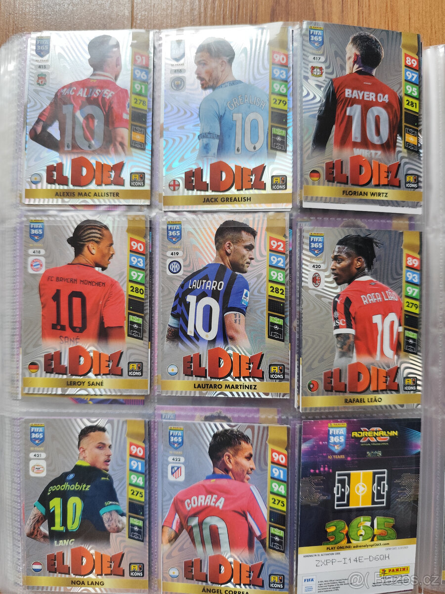 Fotbalové kartičky Adrenalyn - Fifa 365 2025 - 8