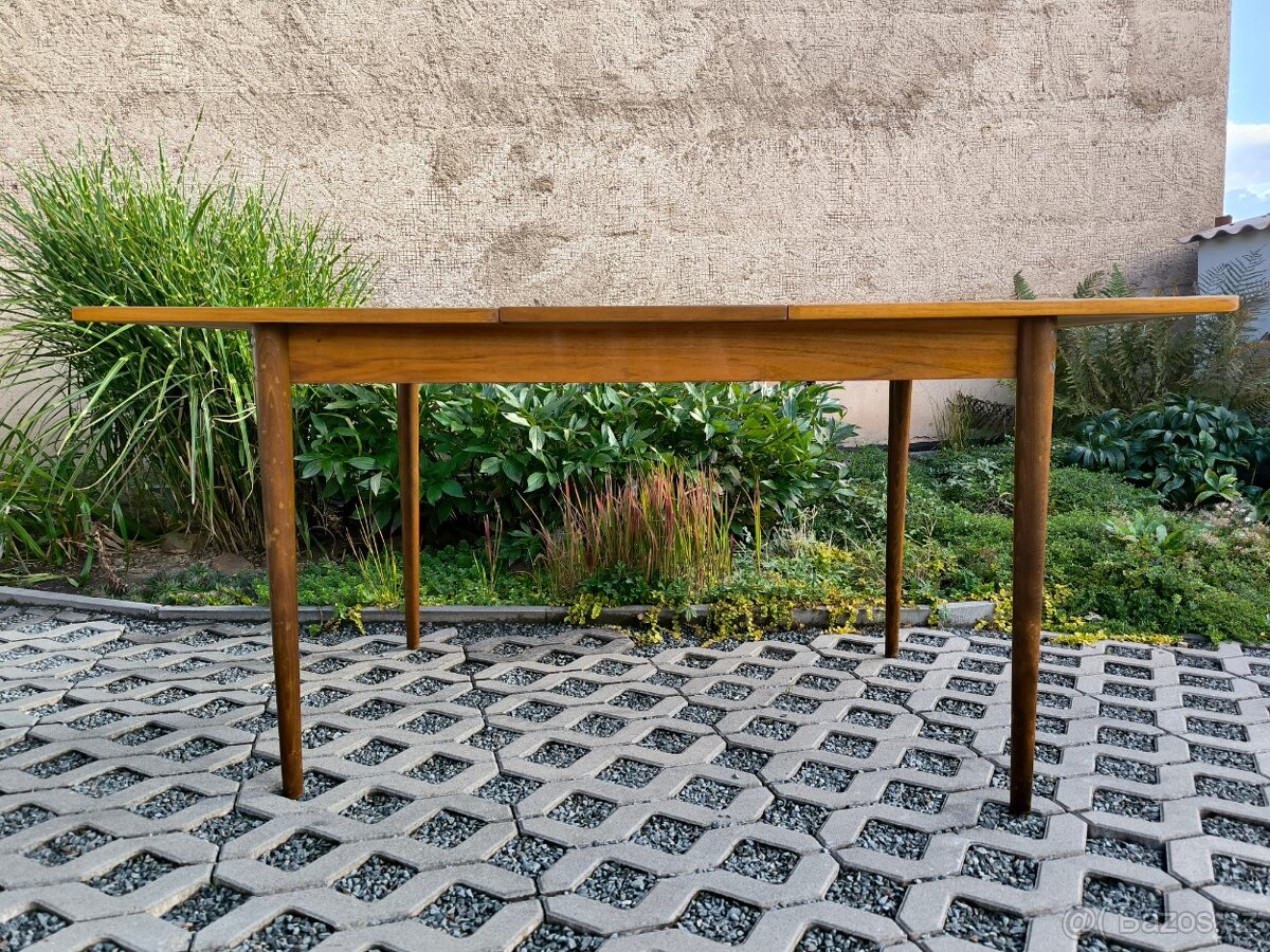 Retro jídelní rozkládací stůl Mier Topolčany - 60 léta - 8