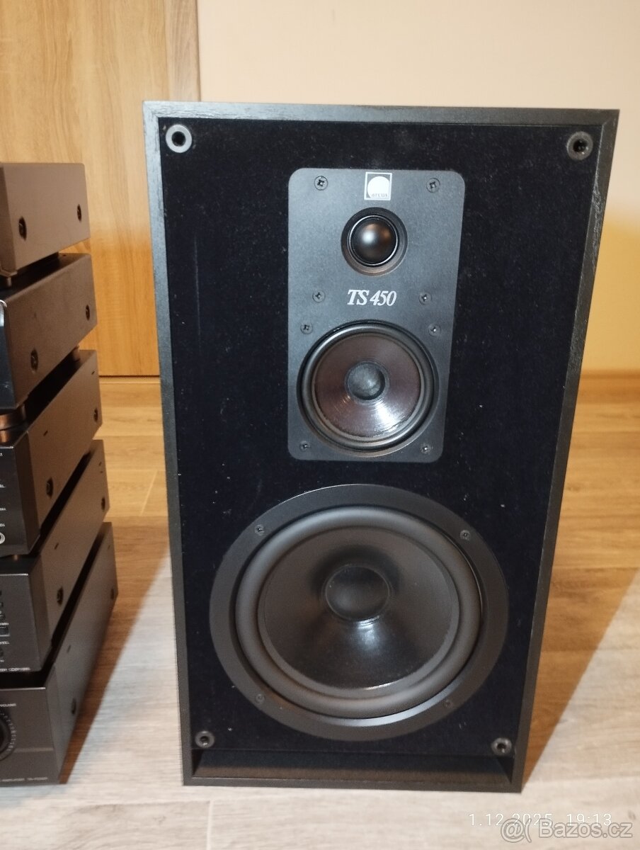 Hi-Fi komponenty SONY + repro ARCUS - 8