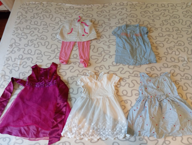 MEGA BALÍK 58 KS DÍVČÍHO OBLEČENÍ VEL.86 ZA SUPER CENU 300, - 8