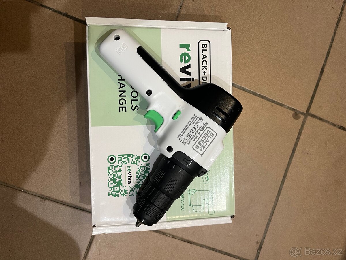 Bruska a přkl.vrtačka Black and Decker- Reviva - 8