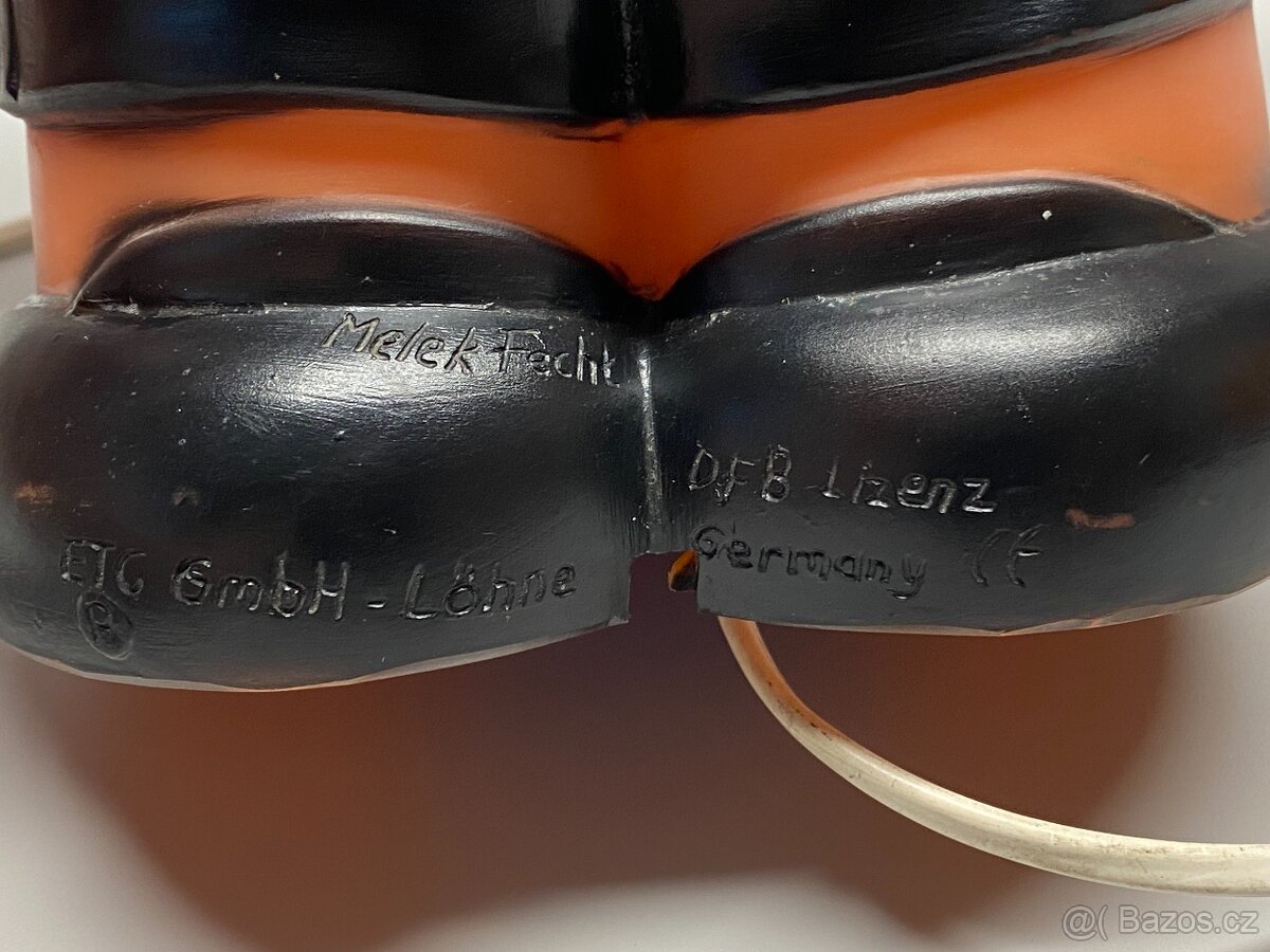 stará hračka dětská lampa retro fotbalová dětská lampička - 8