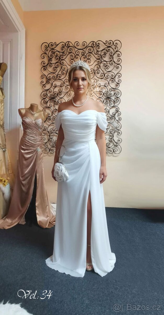 SVATEBNÍ ŠATY DO TANEČNÍCH-výprodej - 8
