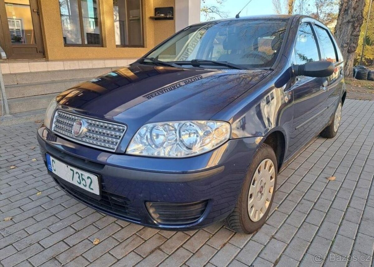 Fiat Punto 1,2 i benzín manuál 44 kw - 8
