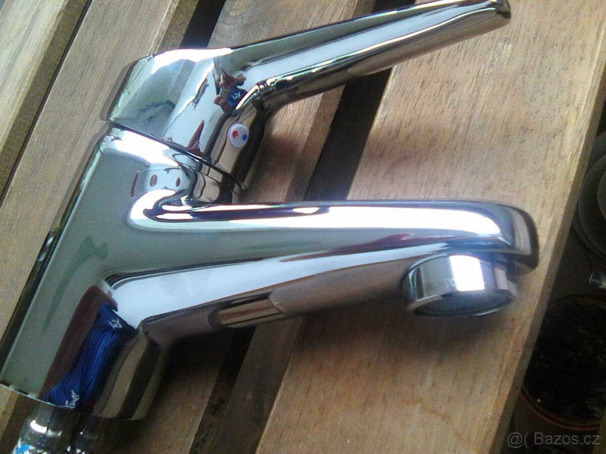 Jika Lyra Plus umyvadlová stojánková baterie s automatickou - 8