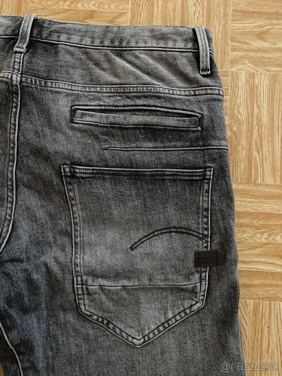 panske dzinove sortky,kratasy G-STAR RAW D-STAQ velkost W35 - 8
