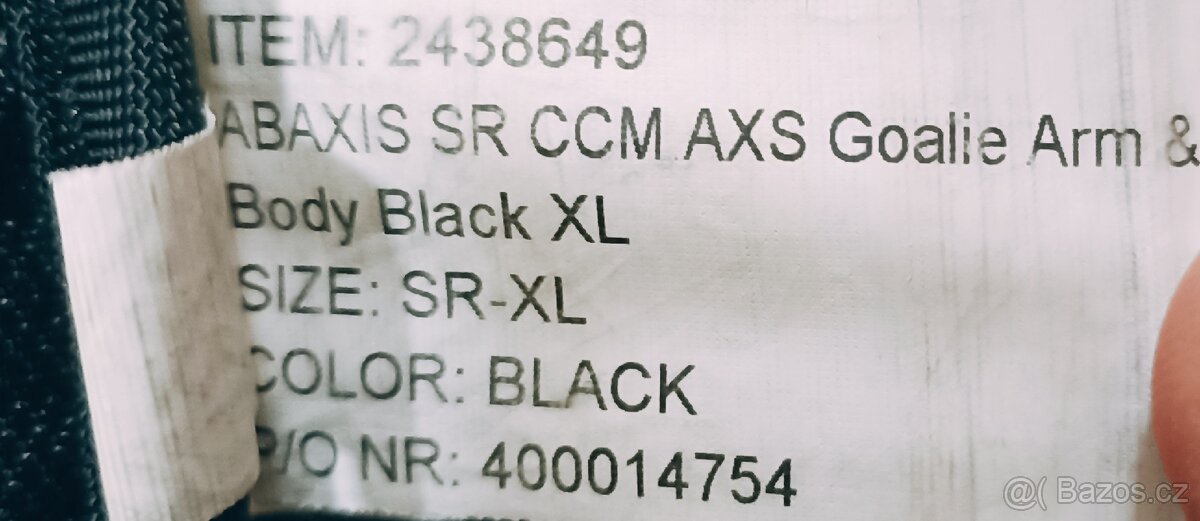 Brankářská vesta CCM AXIS PRO SR - 8