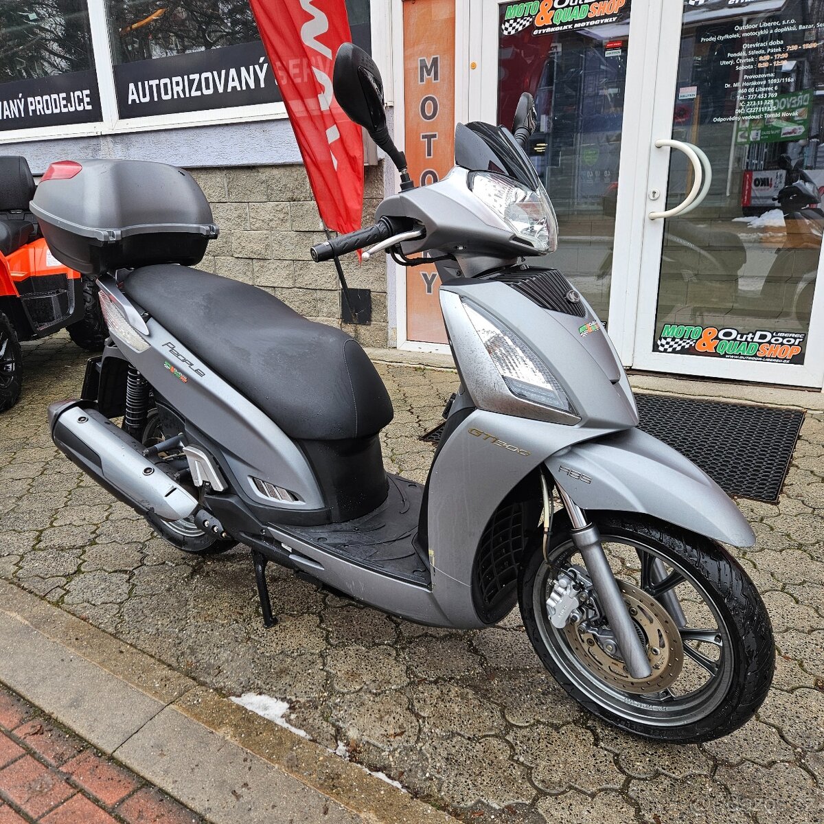 Kymco People GT 300i,ABS,Pneu 80%,ABS,nová baterie - 8