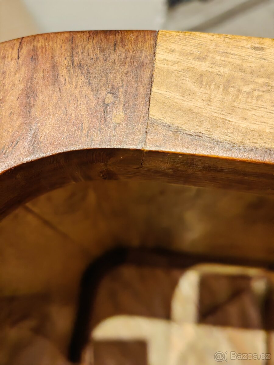 Designový konferenční stolek z masivního dřeva - 8