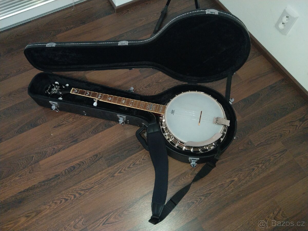 Fender Concert Tone 54 – 5strunné banjo | top stav | kufr - 8