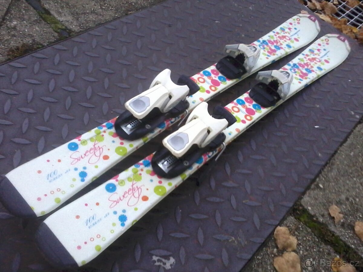 Dětské lyže dívčí Tecno pro 100cm. - 8