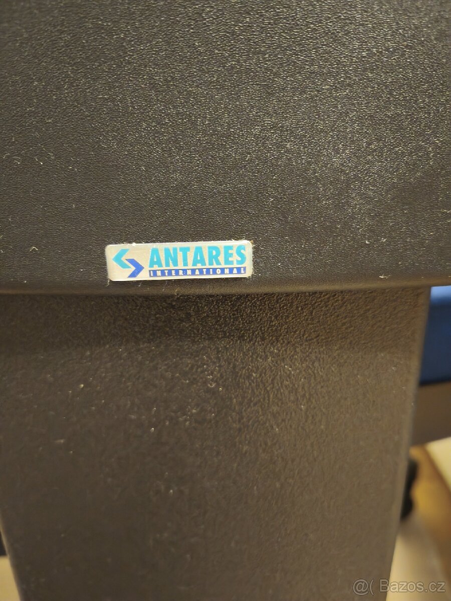 Nová kancelářská židle ANTARES Ramel, modrá, s područkama - 8