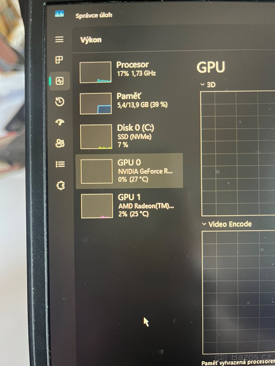 herní / pracovní notebook Lenovo Legion 5 - 8