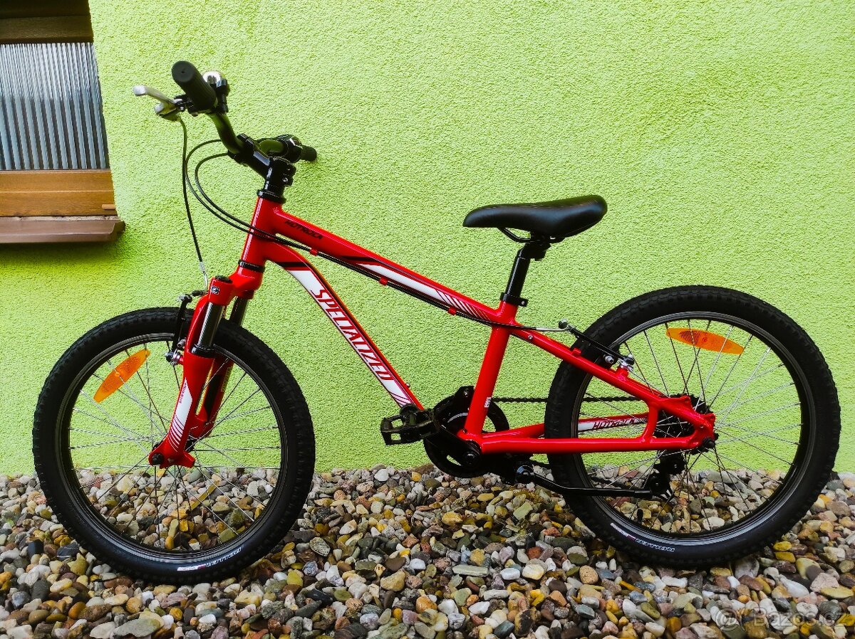 Značkové dětské kolo SPECIALIZED 20" (červená) - 8