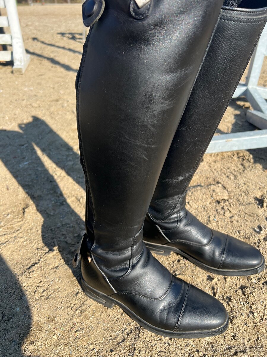 Vysoké jezdecké boty - 8