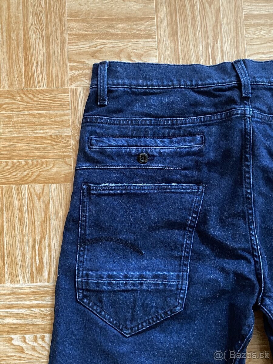 panske dzinove sortky,kratasy G-STAR RAW D-STAQ velkost W35. - 8