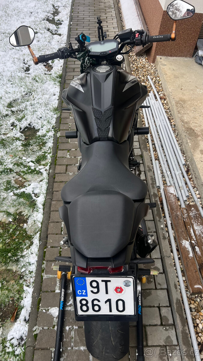 Yamaha mt07 2020 35kW černá - 8