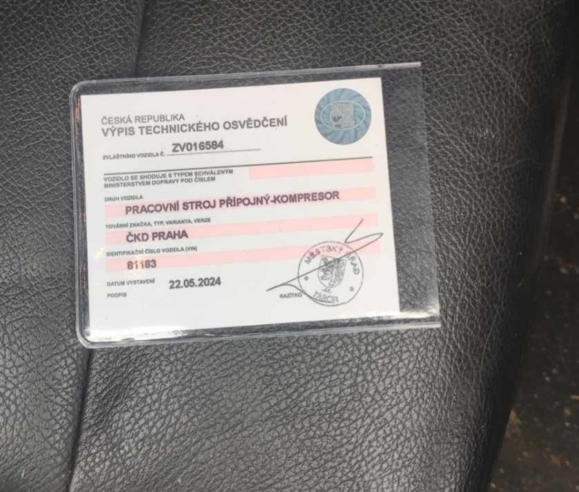 Kára za traktor s TP - 8