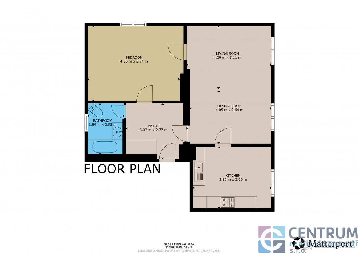 Pronájem bytu 2+1, 68 m - 8