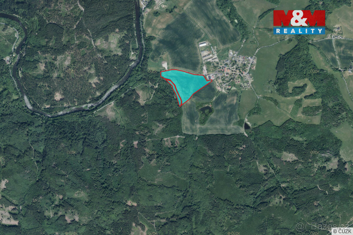 Prodej pole, 81164 m², Šemnice - Sedlečko - 8