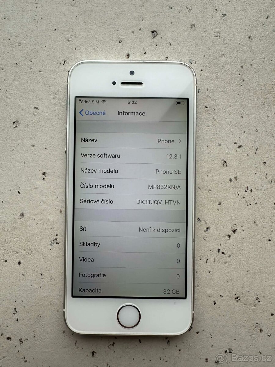 Apple iPhone SE silver 32GB - 8
