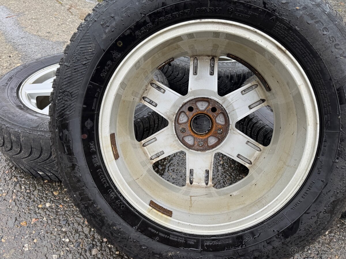 Alu kola 5x108 R17 včetně zimních pneu 235/65/17 - 8