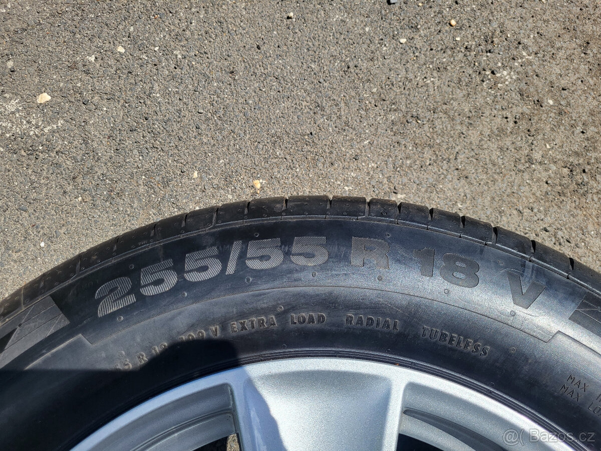 Originál kola R18 BMW X5 E70 letní super sada 5x120 - 8