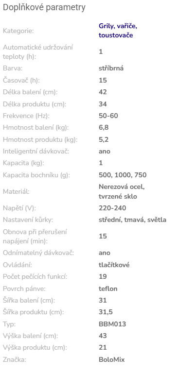 Domácí pekárna na chleba - 8